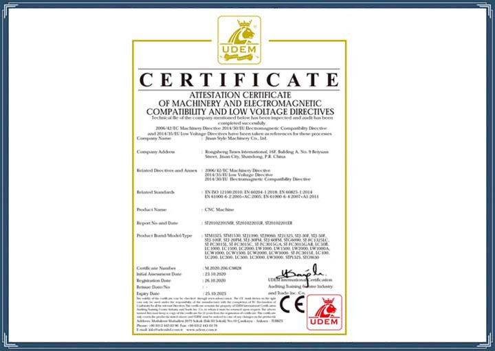 CE Certificate