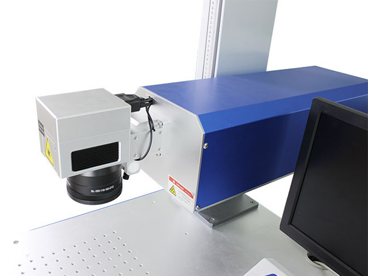 UV laser marking system suitable for plastic, silicon, and glass