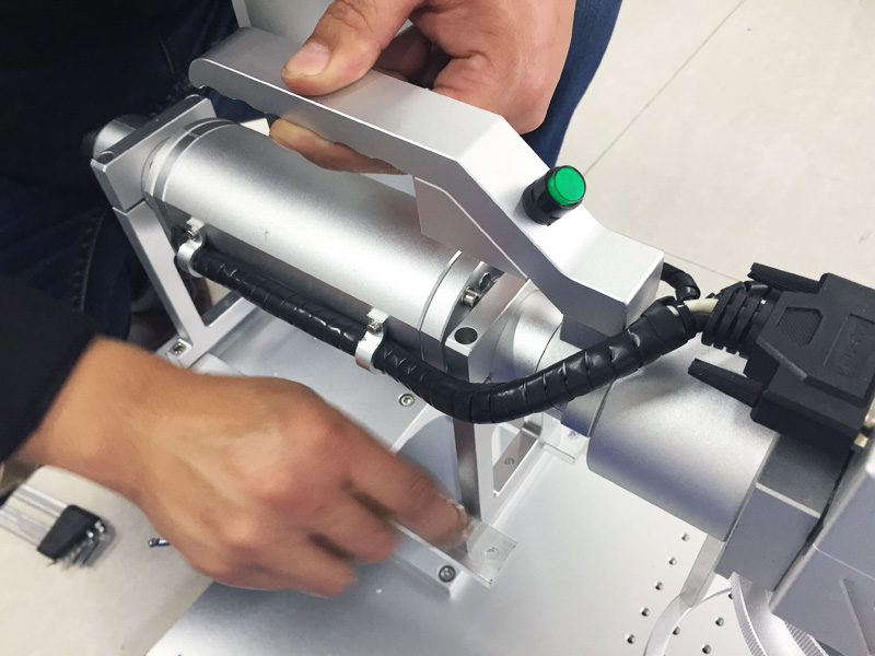 Mini handheld optical fiber laser marking machine 20W, 30W, 50W