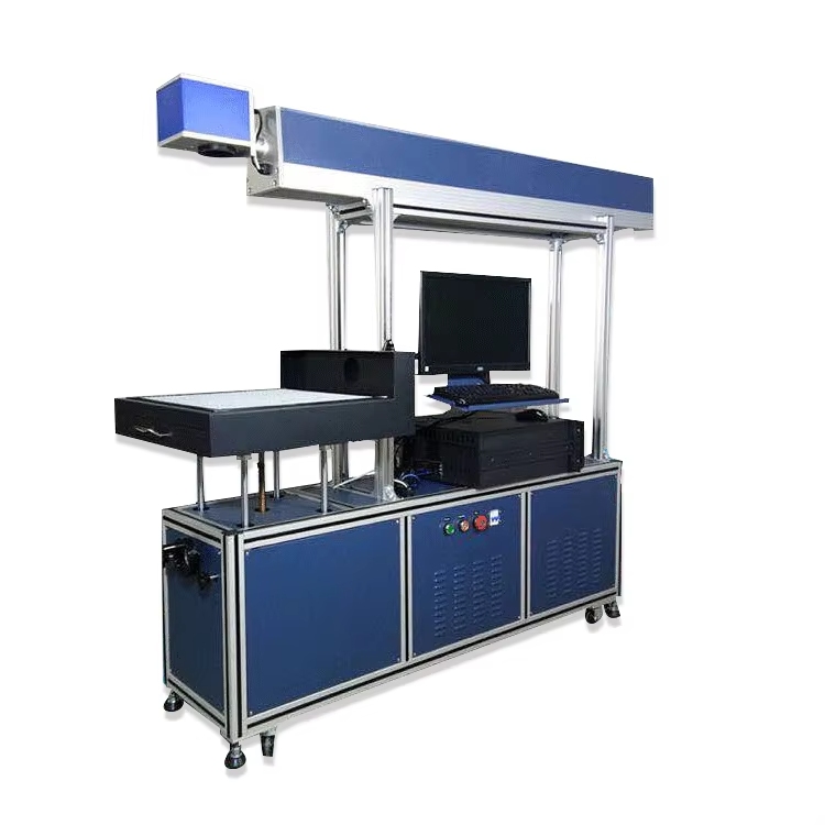 3D CO2 laser marking machine for paper card
