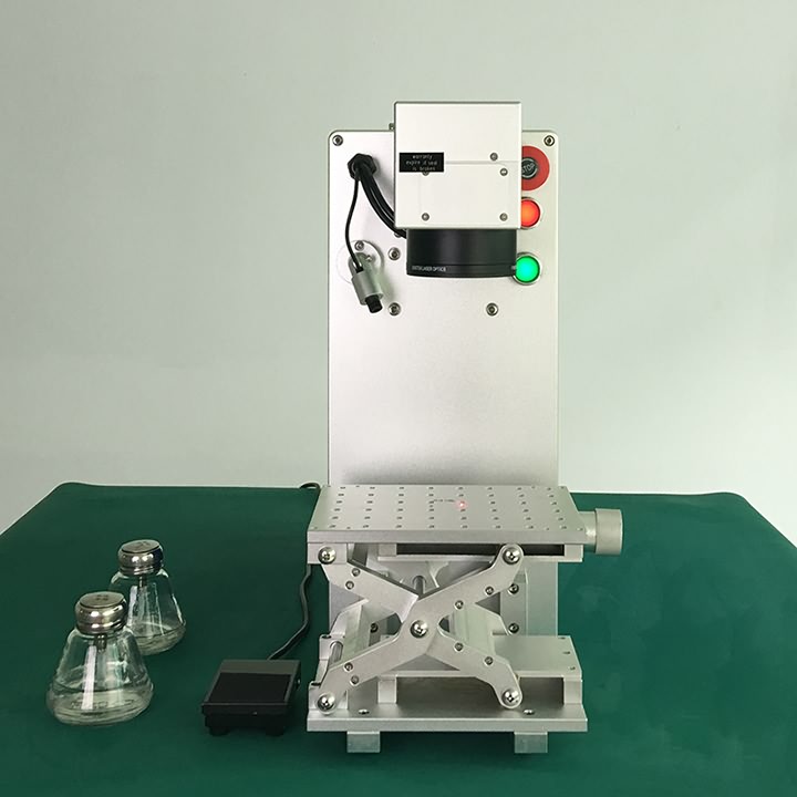 Portable laser marking machine with JPT optical fiber laser source