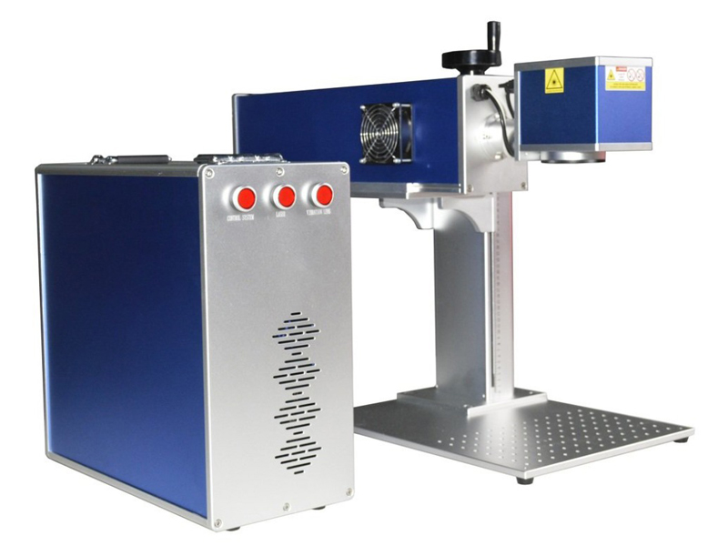 CO2 radio frequency laser marking machine equipped with 30W Synrad laser tube