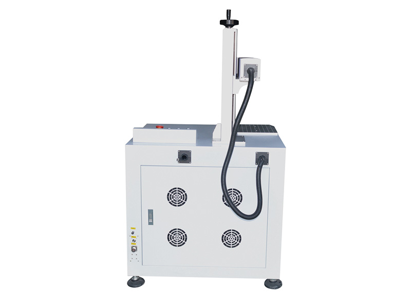 50W optical fiber laser metal deep carving machine