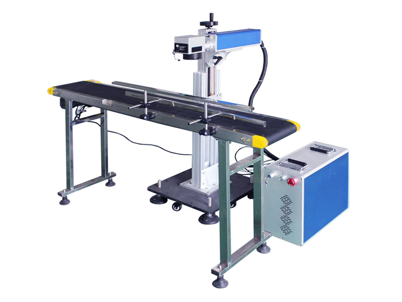 Parts and tools online flight fiber laser labeling system