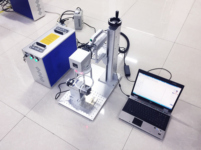 Mini handheld optical fiber laser marking machine 20W, 30W, 50W