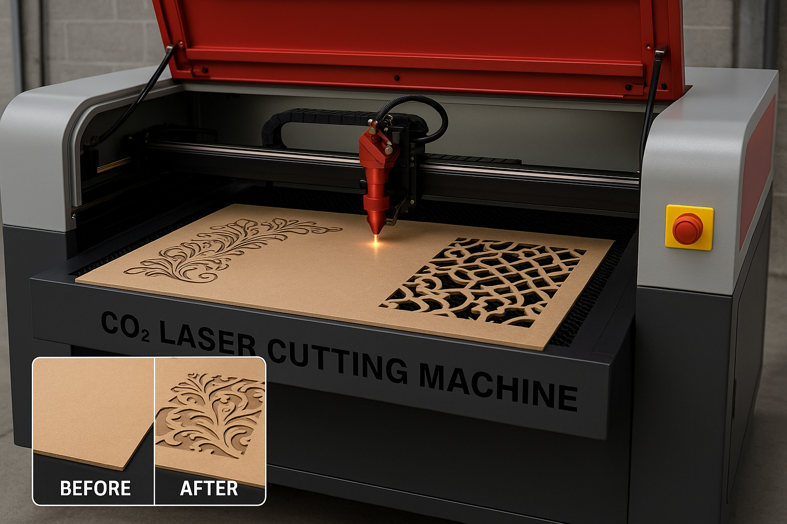 In-depth Analysis of the Application and Technical Advantages of CO₂ Laser Cutting Machines in the Non-metal Processing Industry